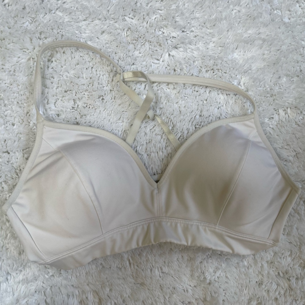 White Sports Bra